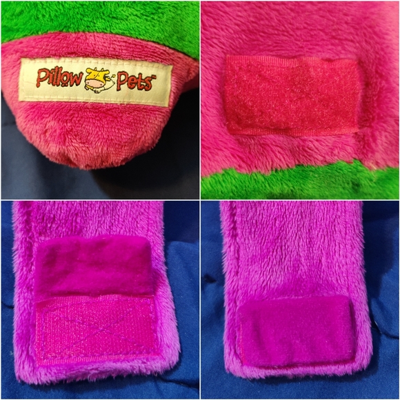 PILLOW PETS 2011 Barney The Dinosaur Plushie - Picture 5 of 6